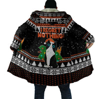 I Regret Nothing Cat Christmas Christmas Cloak Xmas Holiday Patterns - Wonder Print Shop