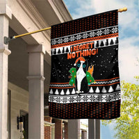 I Regret Nothing Cat Christmas Christmas Garden Flag Xmas Holiday Patterns - Wonder Print Shop