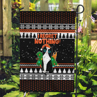 I Regret Nothing Cat Christmas Christmas Garden Flag Xmas Holiday Patterns - Wonder Print Shop