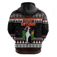 I Regret Nothing Cat Christmas Christmas Hoodie Xmas Holiday Patterns - Wonder Print Shop