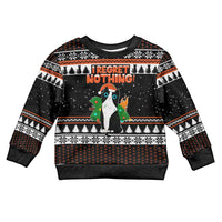I Regret Nothing Cat Christmas Kid Ugly Christmas Sweater Xmas Holiday Patterns - Wonder Print Shop
