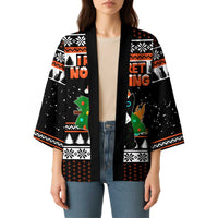 I Regret Nothing Cat Christmas Christmas Kimono Xmas Holiday Patterns - Wonder Print Shop
