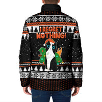 I Regret Nothing Cat Christmas Christmas Padded Jacket Xmas Holiday Patterns - Wonder Print Shop