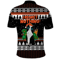 I Regret Nothing Cat Christmas Christmas Polo Shirt Xmas Holiday Patterns - Wonder Print Shop