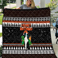 I Regret Nothing Cat Christmas Christmas Quilt Xmas Holiday Patterns - Wonder Print Shop