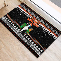 I Regret Nothing Cat Christmas Christmas Rubber Doormat Xmas Holiday Patterns - Wonder Print Shop