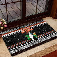 I Regret Nothing Cat Christmas Christmas Rubber Doormat Xmas Holiday Patterns - Wonder Print Shop