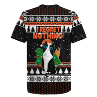 I Regret Nothing Cat Christmas Christmas Rugby Jersey Xmas Holiday Patterns - Wonder Print Shop