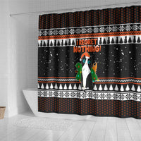 I Regret Nothing Cat Christmas Christmas Shower Curtain Xmas Holiday Patterns - Wonder Print Shop