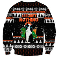 I Regret Nothing Cat Christmas Christmas Sweatshirt Xmas Holiday Patterns - Wonder Print Shop