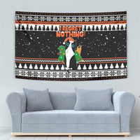 I Regret Nothing Cat Christmas Christmas Tapestry Xmas Holiday Patterns - Wonder Print Shop