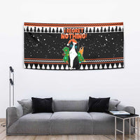 I Regret Nothing Cat Christmas Christmas Tapestry Xmas Holiday Patterns - Wonder Print Shop