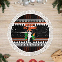 I Regret Nothing Cat Christmas Tree Skirt Xmas Holiday Patterns - Wonder Print Shop