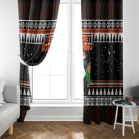 I Regret Nothing Cat Christmas Christmas Window Curtain Xmas Holiday Patterns - Wonder Print Shop