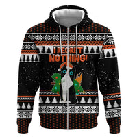 I Regret Nothing Cat Christmas Christmas Zip Hoodie Xmas Holiday Patterns - Wonder Print Shop