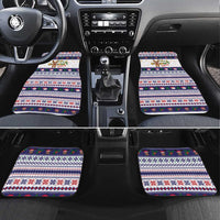 Reindeer Beer Christmas Car Mats Xmas Holiday Patterns - Wonder Print Shop