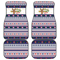 Reindeer Beer Christmas Car Mats Xmas Holiday Patterns - Wonder Print Shop