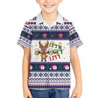 Reindeer Beer Christmas Hawaiian Shirt Xmas Holiday Patterns - Wonder Print Shop