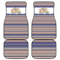 Polar Bears Christma Christmas Car Mats Xmas Holiday Patterns - Wonder Print Shop