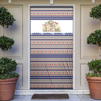 Polar Bears Christma Christmas Door Cover Xmas Holiday Patterns - Wonder Print Shop