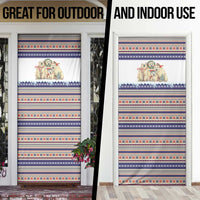 Polar Bears Christma Christmas Door Cover Xmas Holiday Patterns - Wonder Print Shop