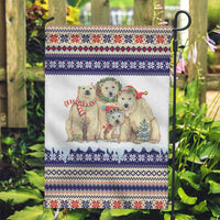 Polar Bears Christma Christmas Garden Flag Xmas Holiday Patterns - Wonder Print Shop