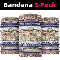 Polar Bears Christma Christmas Neck Gaiter Xmas Holiday Patterns - Wonder Print Shop
