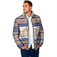 Polar Bears Christma Christmas Padded Jacket Xmas Holiday Patterns - Wonder Print Shop