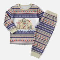 Polar Bears Christma Christmas Pajama Set Xmas Holiday Patterns - Wonder Print Shop