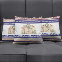 Polar Bears Christma Christmas Pillow Cover Xmas Holiday Patterns - Wonder Print Shop