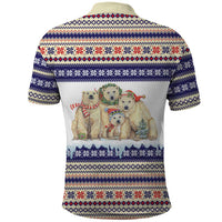 Polar Bears Christma Christmas Polo Shirt Xmas Holiday Patterns - Wonder Print Shop