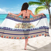 Polar Bears Christma Christmas Sarong Xmas Holiday Patterns - Wonder Print Shop