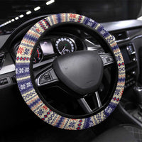Polar Bears Christma Christmas Steering Wheel Cover Xmas Holiday Patterns - Wonder Print Shop
