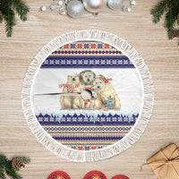 Polar Bears Christma Christmas Tree Skirt Xmas Holiday Patterns - Wonder Print Shop