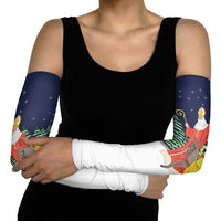 Saint Nicholas Christmas Arm Sleeves Xmas Holiday Patterns - Wonder Print Shop