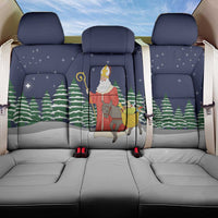 Saint Nicholas Christmas Back Car Seat Cover Xmas Holiday Patterns - Wonder Print Shop