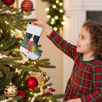 Saint Nicholas Christmas Stocking Xmas Holiday Patterns - Wonder Print Shop
