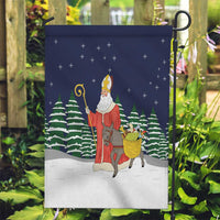 Saint Nicholas Christmas Garden Flag Xmas Holiday Patterns - Wonder Print Shop