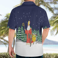 Saint Nicholas Christmas Hawaiian Shirt Xmas Holiday Patterns - Wonder Print Shop