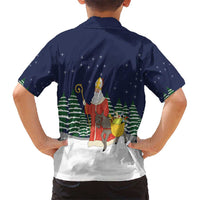 Saint Nicholas Christmas Hawaiian Shirt Xmas Holiday Patterns - Wonder Print Shop