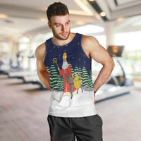 Saint Nicholas Christmas Men Tank Top Xmas Holiday Patterns - Wonder Print Shop