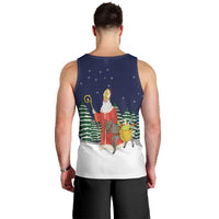 Saint Nicholas Christmas Men Tank Top Xmas Holiday Patterns - Wonder Print Shop