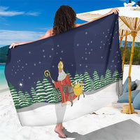 Saint Nicholas Christmas Sarong Xmas Holiday Patterns - Wonder Print Shop