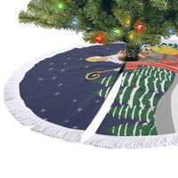 Saint Nicholas Christmas Tree Skirt Xmas Holiday Patterns - Wonder Print Shop