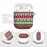 Snowman Tree Christmas AirPods Case Xmas Holiday Patterns - Wonder Print Shop