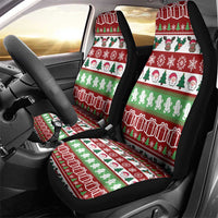 Snowman Tree Christmas Car Seat Cover Xmas Holiday Patterns - Wonder Print Shop