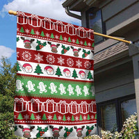 Snowman Tree Christmas Garden Flag Xmas Holiday Patterns - undefined