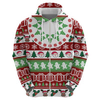Snowman Tree Christmas Hoodie Xmas Holiday Patterns - Wonder Print Shop
