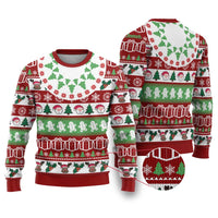 Snowman Tree Christmas Ugly Christmas Sweater Xmas Holiday Patterns - Wonder Print Shop