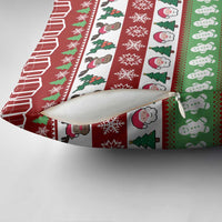 Snowman Tree Christmas Pillow Cover Xmas Holiday Patterns - Wonder Print Shop